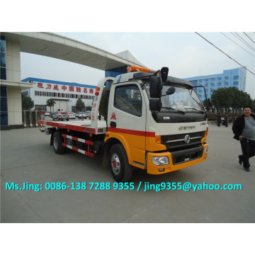 China C140HP 3-5T tow truck, 4x2 flatbed tow truck, wrecker tow truck dimensions